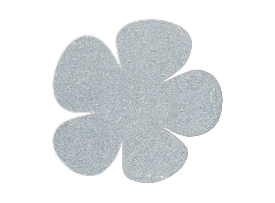 Tischdecke d-c-fix Tischtuchbeschwerer silber Flower 4 Stück