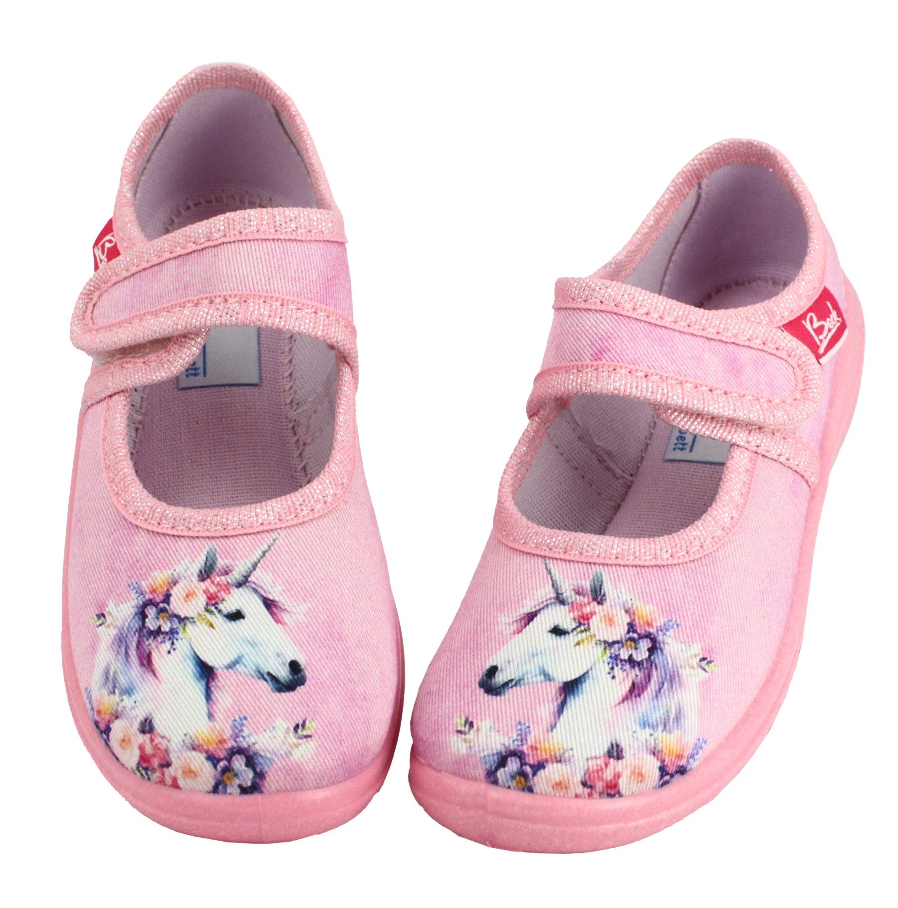 Beck Hausschuh Fairy Horse Hausschuh schmale Passform