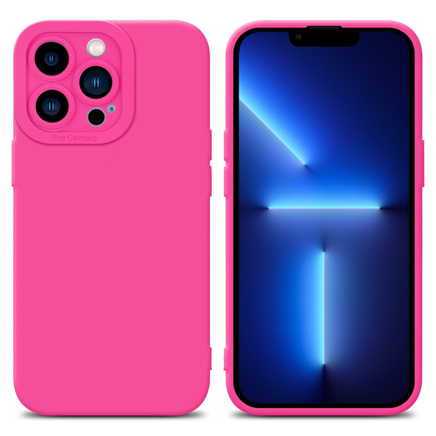 Cadorabo Handyhülle für iPhone 13 PRO Hülle Apple iPhone 13 PRO, Hülle Schutzhülle TPU Silikon Case Cover