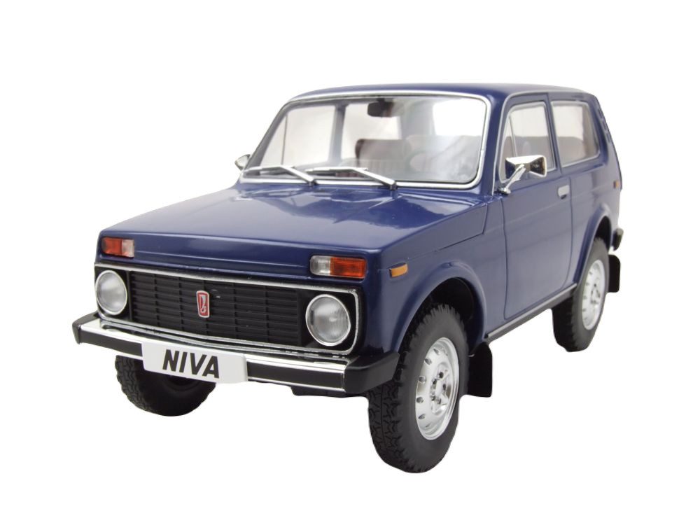 MCG Modellauto Lada Niva 1976 dunkelblau, Maßstab 1:18