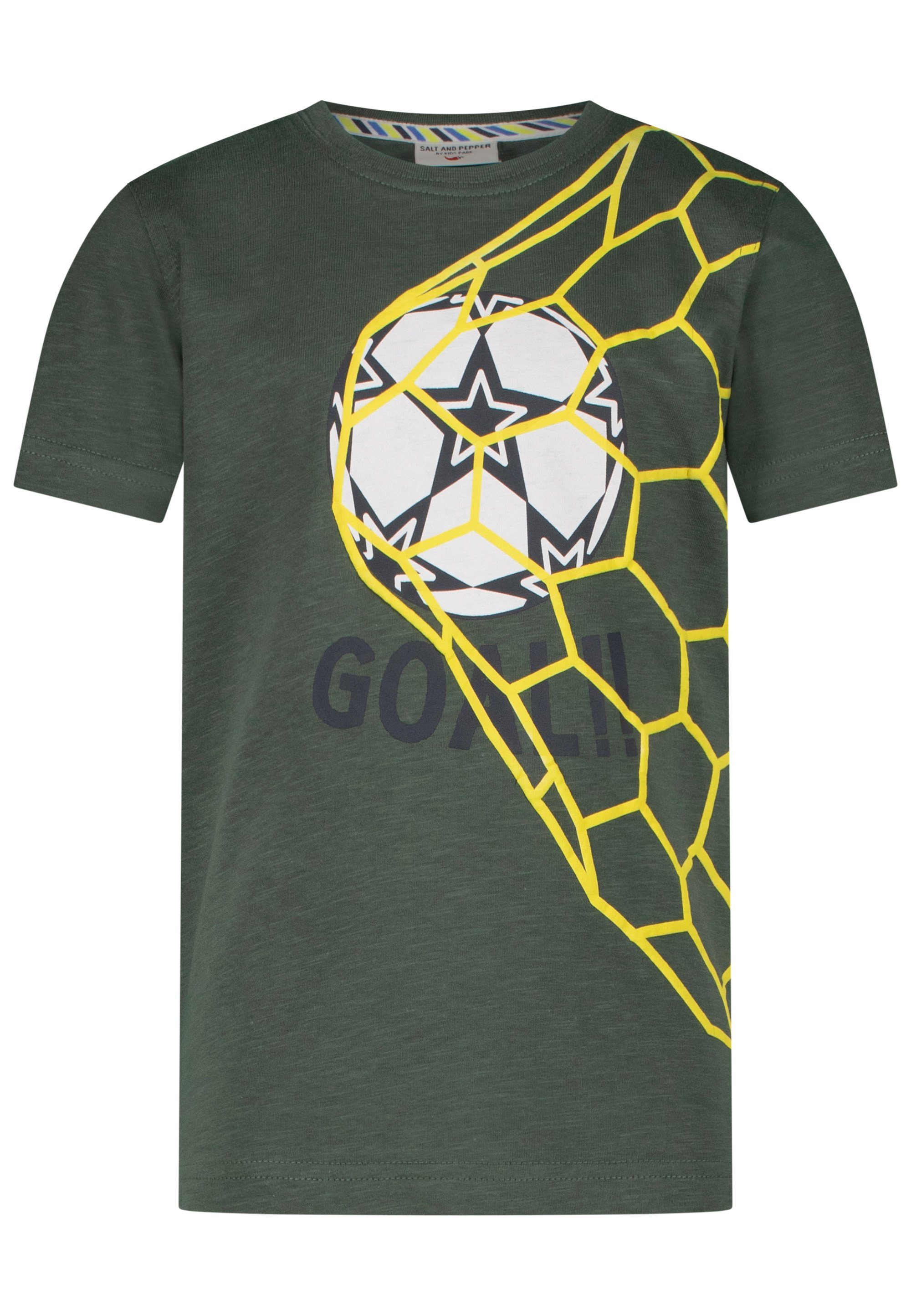 SALT AND tollem T-Shirt (2-tlg) Fußballmotiv PEPPER Traumtor mit