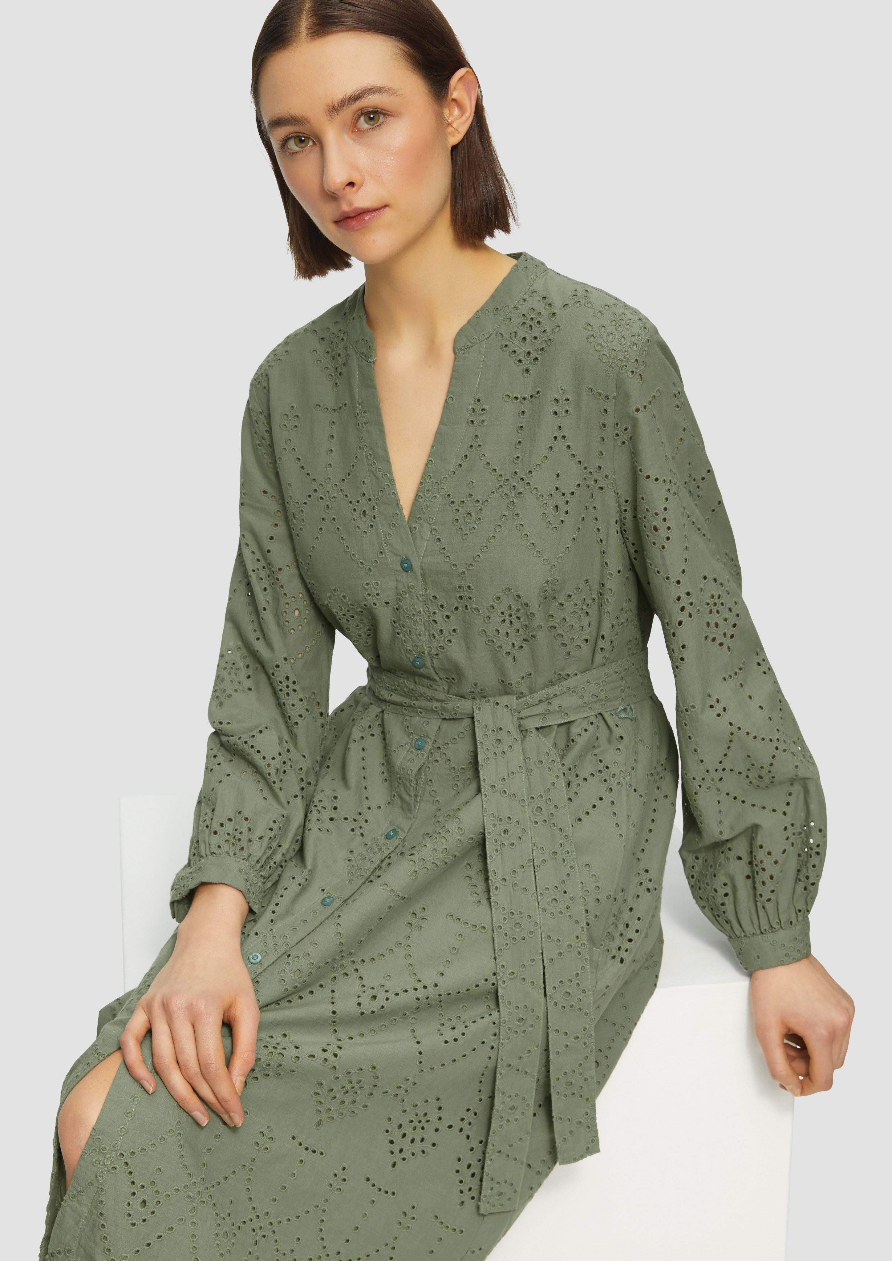 s.Oliver Minikleid Kleid in A-Shape mit günstig online kaufen