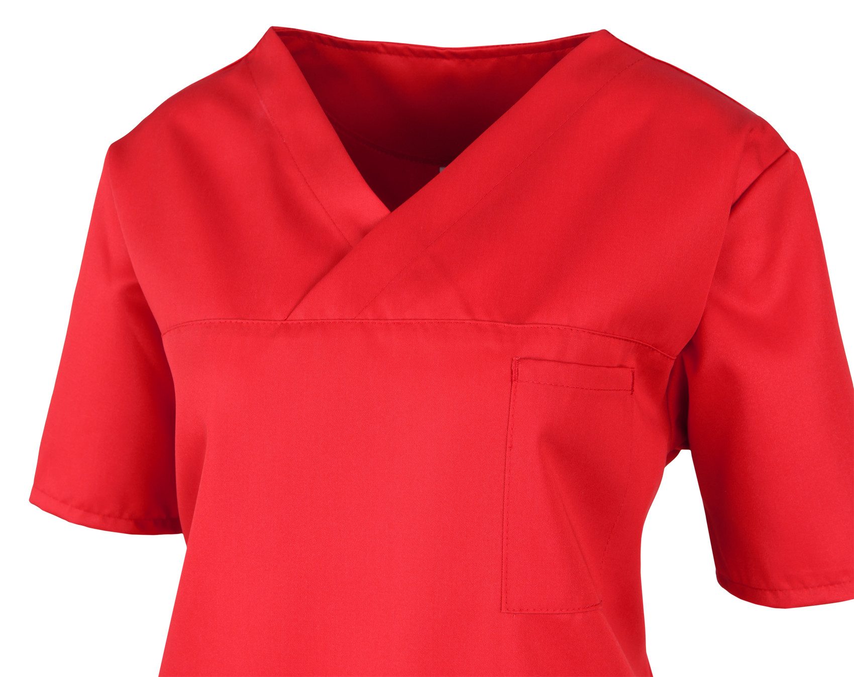 BEB Schlupfbluse beb MEDIZIN/PFLEGE Unisex KASACK Kurz V-Neck TENCEL/Polyes günstig online kaufen