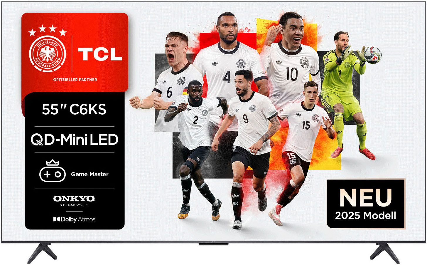 55C61KSX1 QLED Mini LED-Fernseher
