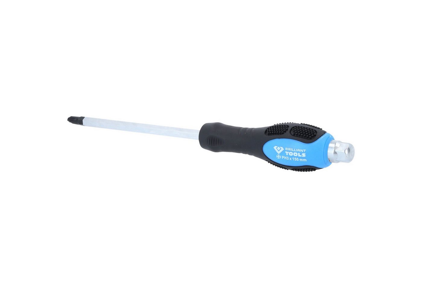 Thumbnail - Brilliant Tools Schraubendreher BRILLIANT TOOLS Schraubendreher Kreuzschlitz mit Schlagkappe PH3 ...