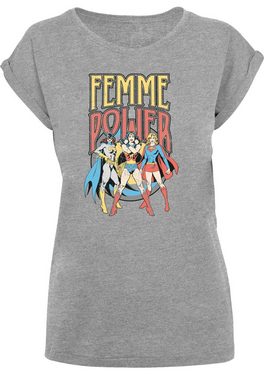 F4NT4STIC T-Shirt DC Comics Superhelden Wonder Woman Femme Power Print
