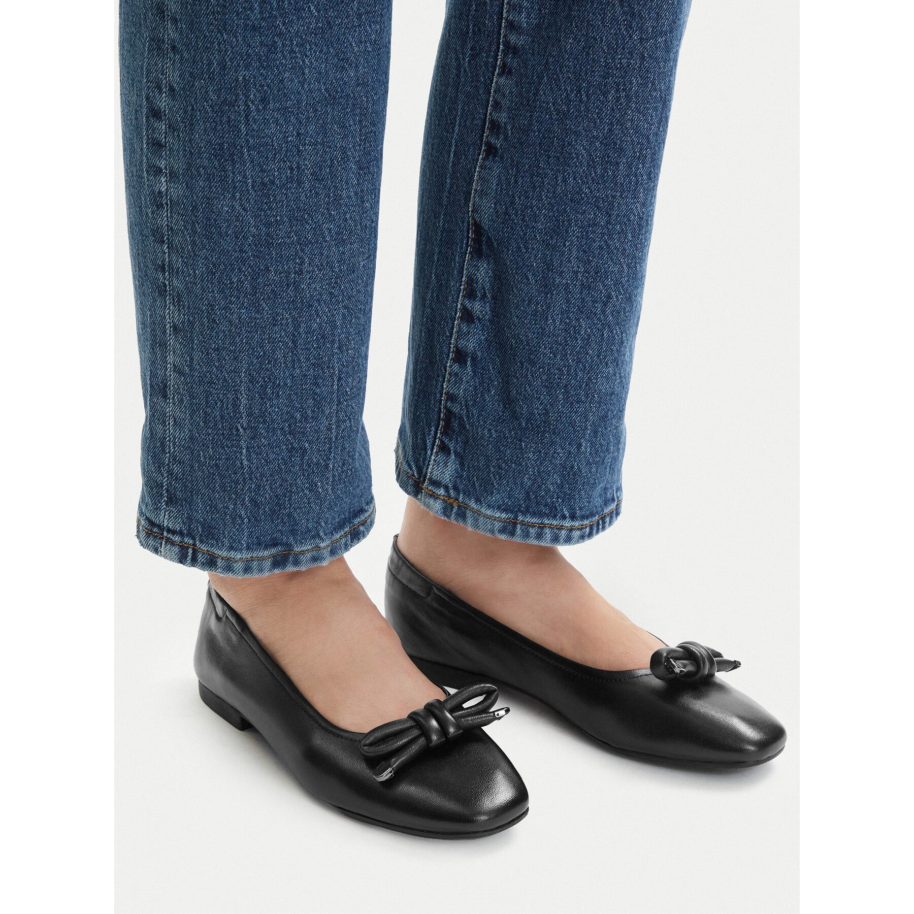 U.S. Polo Assn. US Polo Assn Damen-Ballerinas Schwarz Ballerina