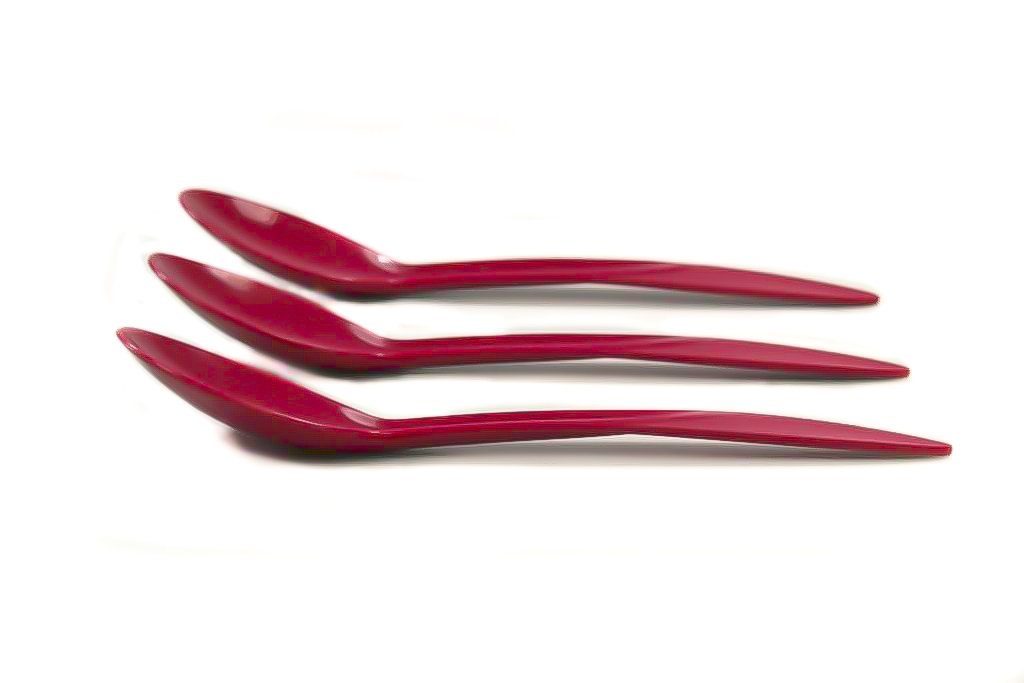 TUPPERWARE Servierschüssel Thermo-Duo Servierlöffel (3) Löffel Iso + SPÜLTUCH