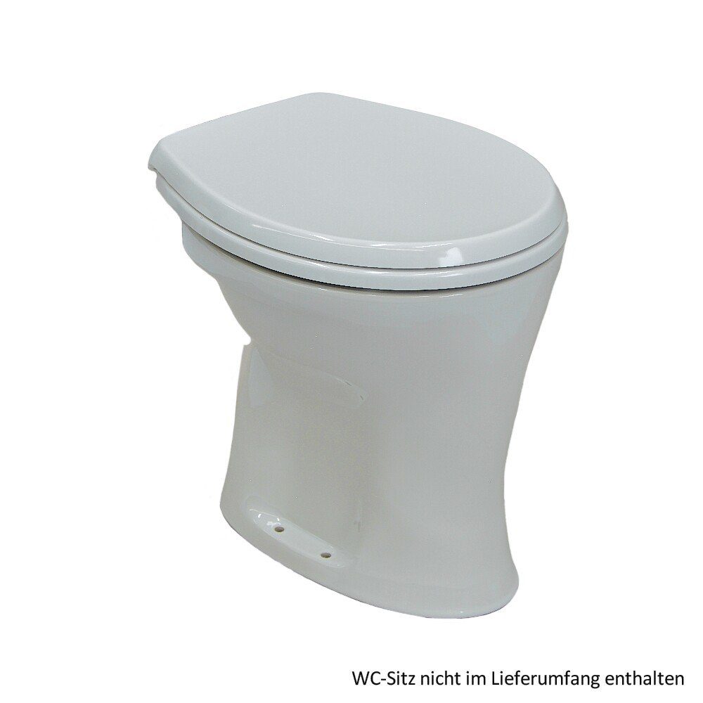 WC-Komplettset Ideal Standard Eurovit Stand-Flachspül-WC, Abgang innen senkrecht, wei