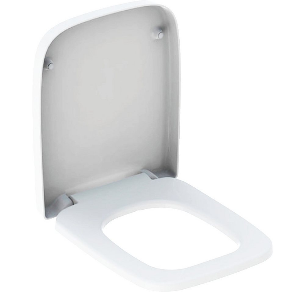 Thumbnail - GEBERIT WC-Sitz WC-Sitz Renova Nr. 1 Plan, mit Deckel, Scharniere aus Edelstahl, ohne Absenkautomatik