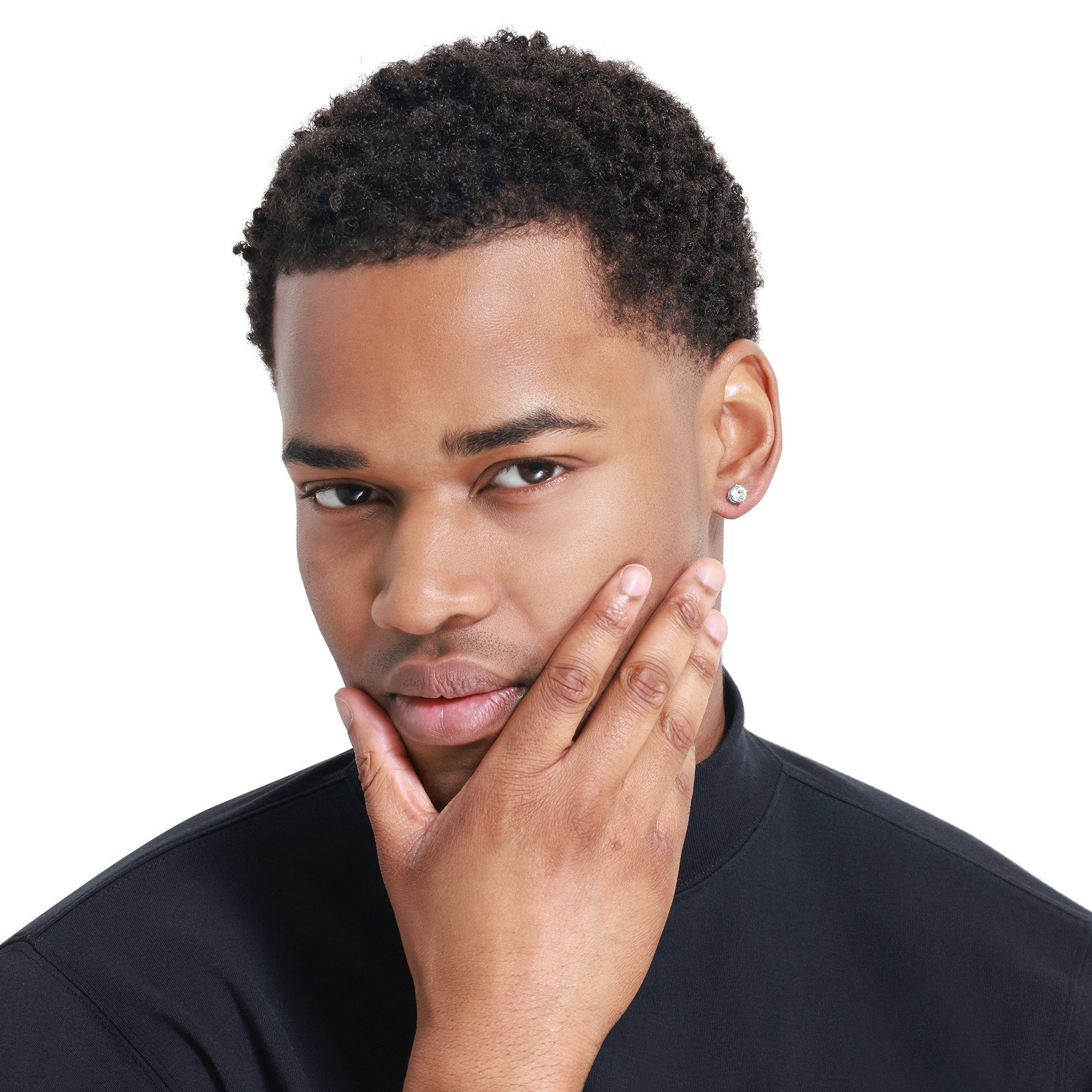 Heideman Paar Ohrstecker Nathan silberfarben poliert (Ohrringe, inkl. Gesch günstig online kaufen