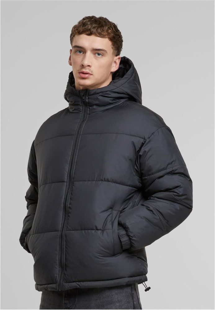 URBAN CLASSICS Kurzjacke Basic Puffer Jacket With Hood günstig online kaufen