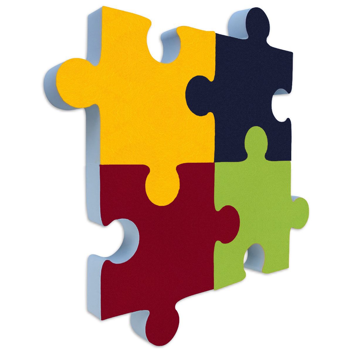 platino24 Akustikplatte Schallabsorber-Set PUZZLE aus Basotect G+ mit Akust günstig online kaufen