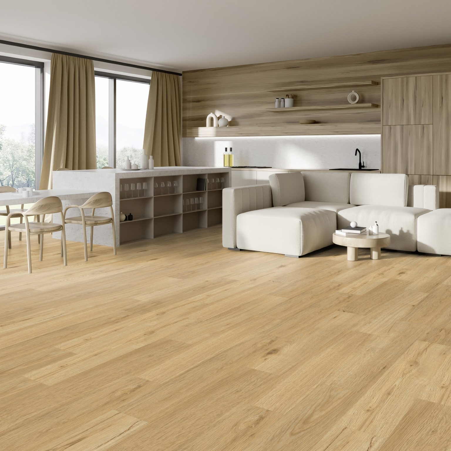 Gerflor Vinylboden Gerflor Landhausdiele, 229 x 1250 x 5,7 mm, NKL 33/42, NS ca. 0,55 mm, mit Microfase, inkl.