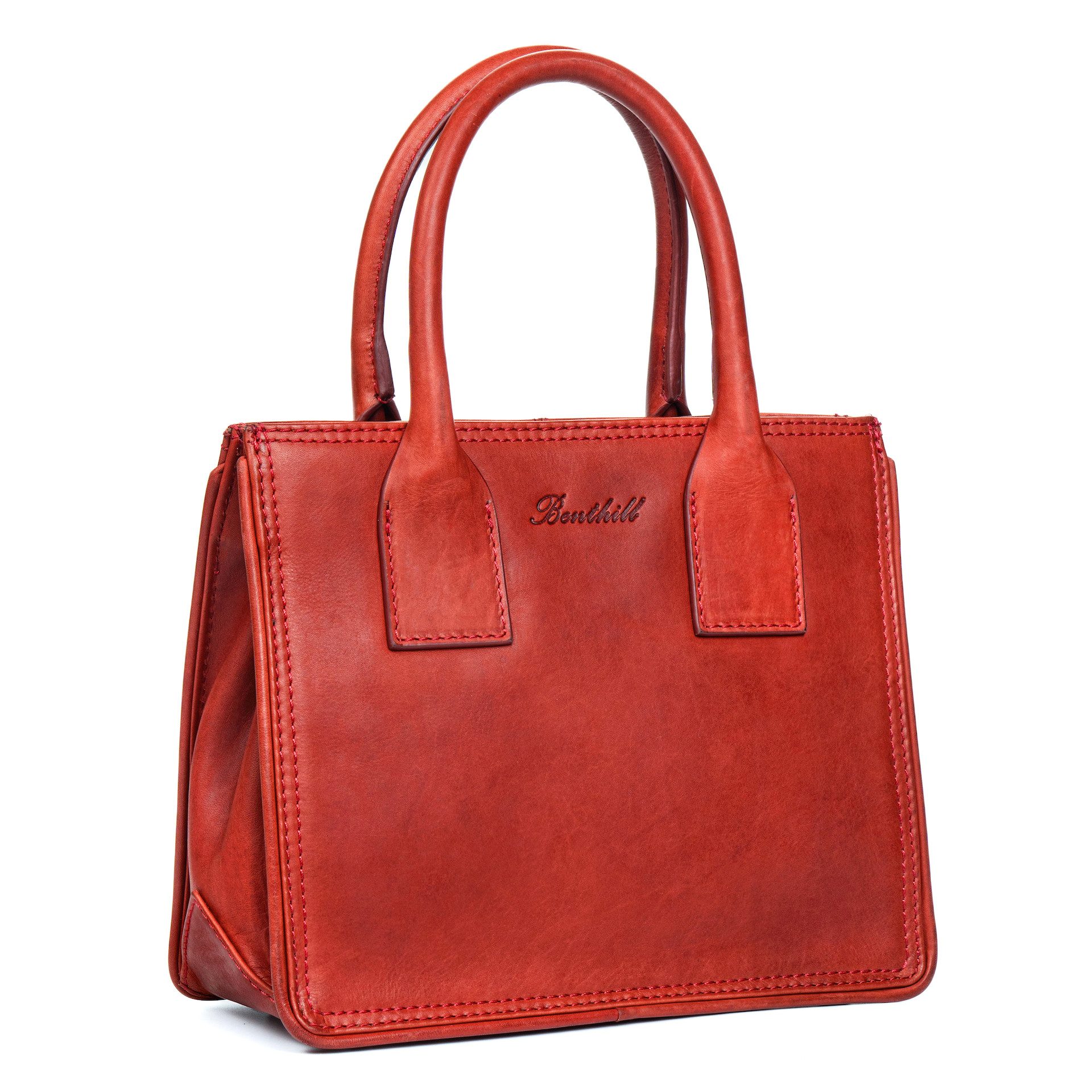 Benthill Henkeltasche Damen Echt Leder Tasche Henkeltasche Handtasche Fraue günstig online kaufen