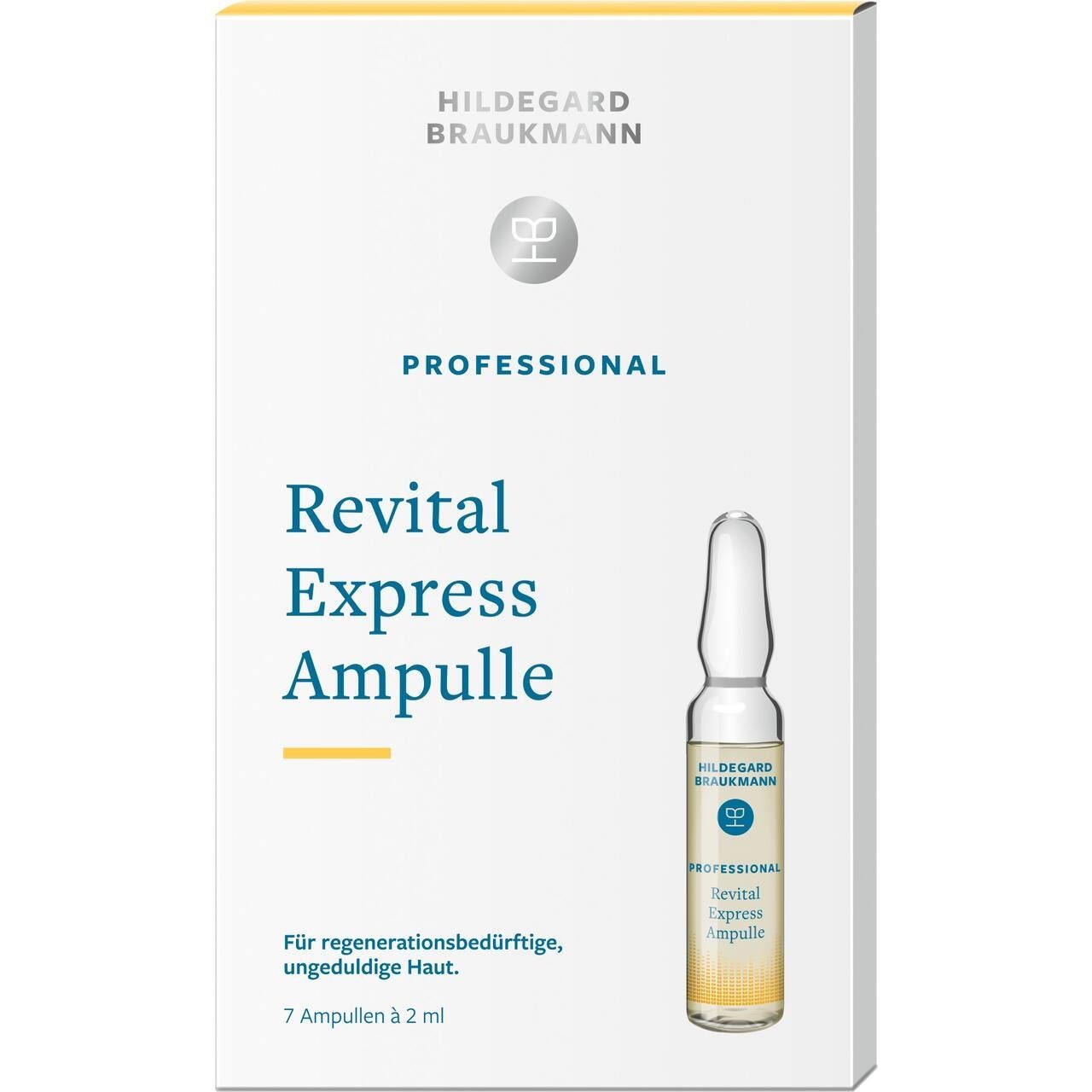 Hildegard Braukmann Gesichtsserum Professional Plus Revital Express Ampulle, Normale Haut