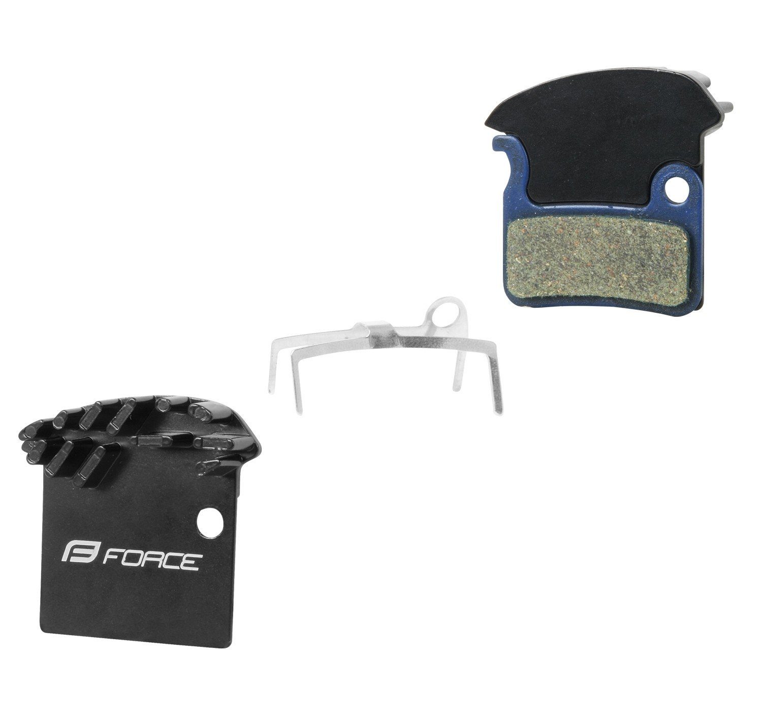 FORCE Scheibenbremse Scheibenbremsbeläge FORCE für Shimano M07 mit Kühler