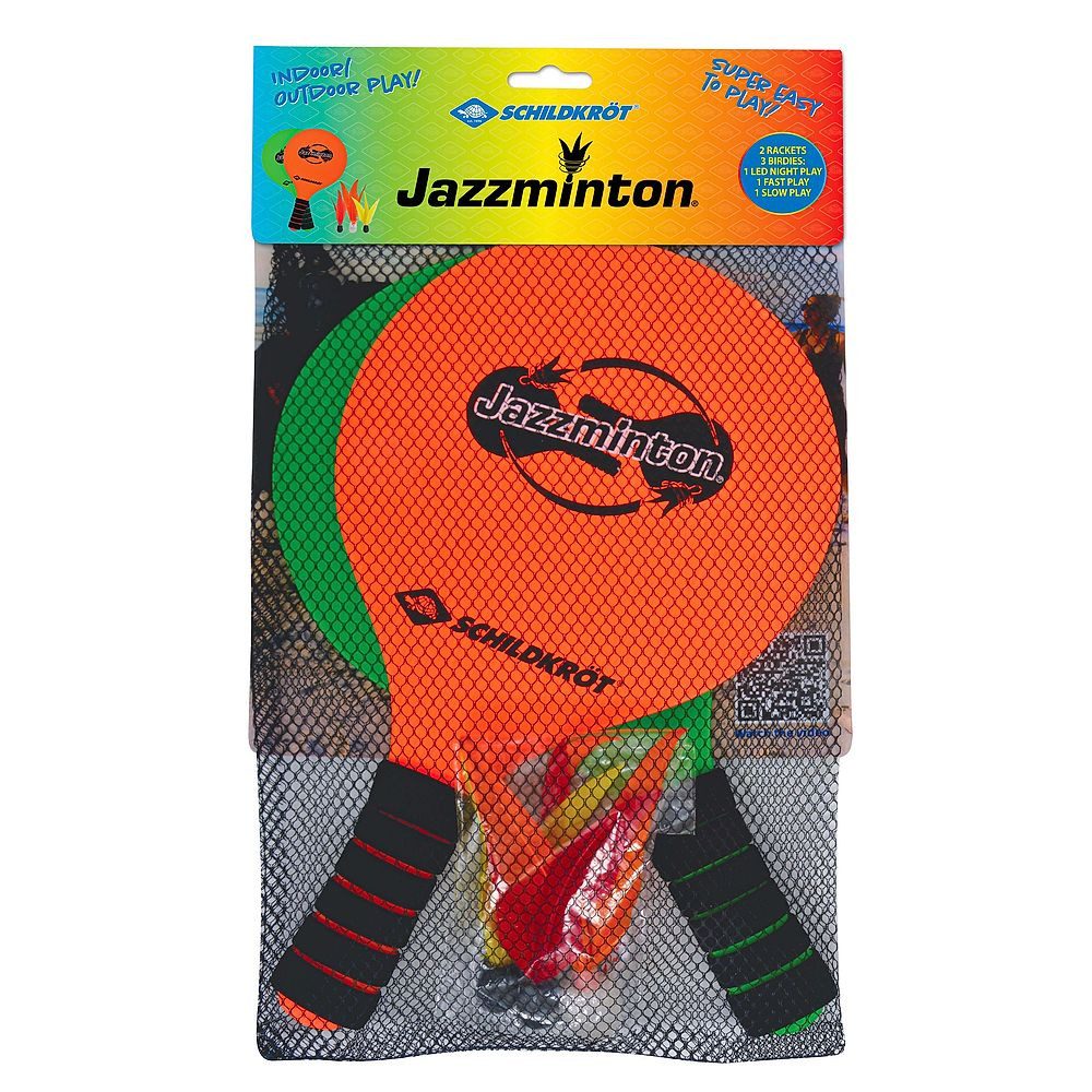 Schildkröt Funsports Beachball Rückschlagspiel Jazzminton, Ideal für Schulen, Strand, Freibad, Freizeit