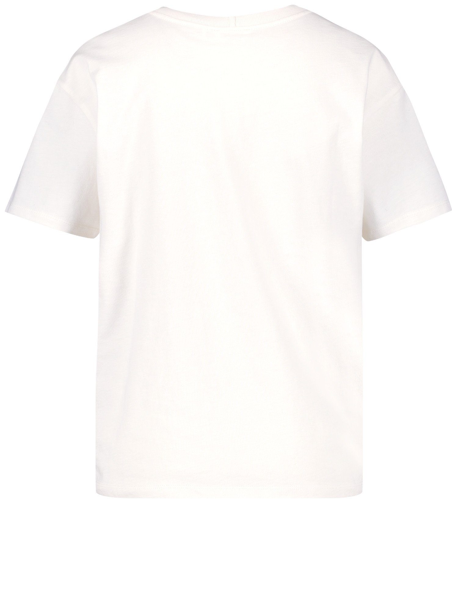 Kurzarmshirt GERRY GOTS WEBER Shirt mit Frontdruck Powder