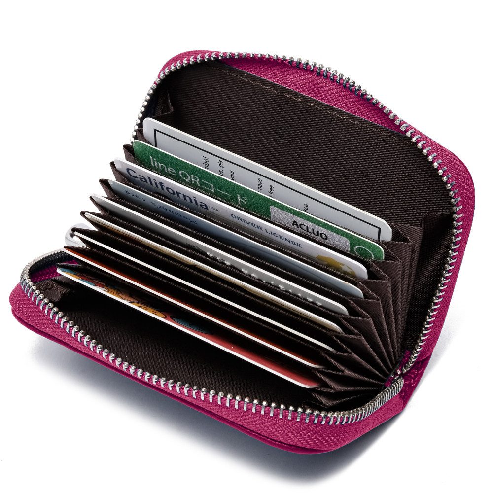 Fomax Geldbörse aus Leder, elegantes Kartenetui günstig online kaufen
