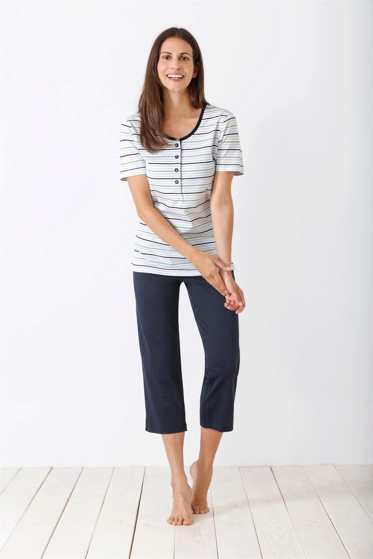 Hajo Capri-Pyjama 46203 günstig online kaufen