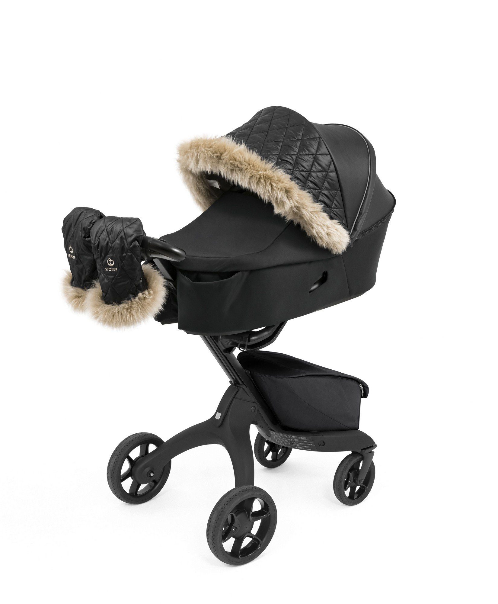 Stokke Kinderwagen-Sitzauflage Winter Kit für den Kinderwagen Xplory X, Wärmt Ihr Kleines auf skandinavische Art