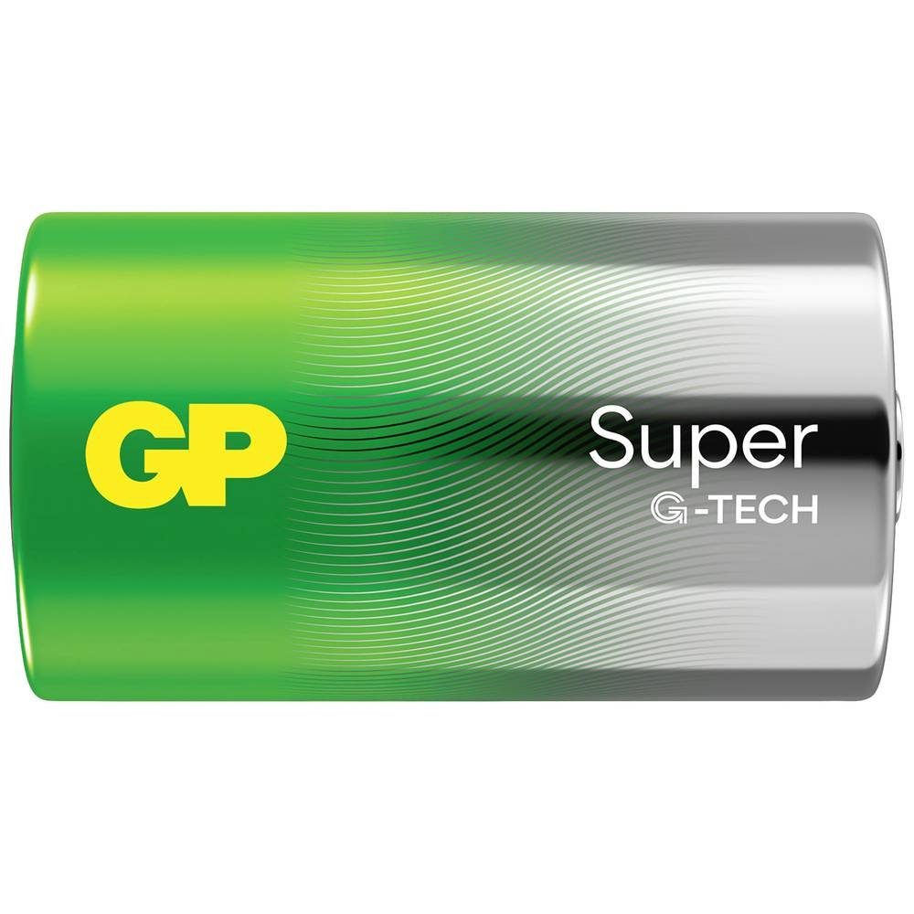 GP Batteries GP Super Alkaline 1.5 V, LR20, Batterien D Mono, Akku