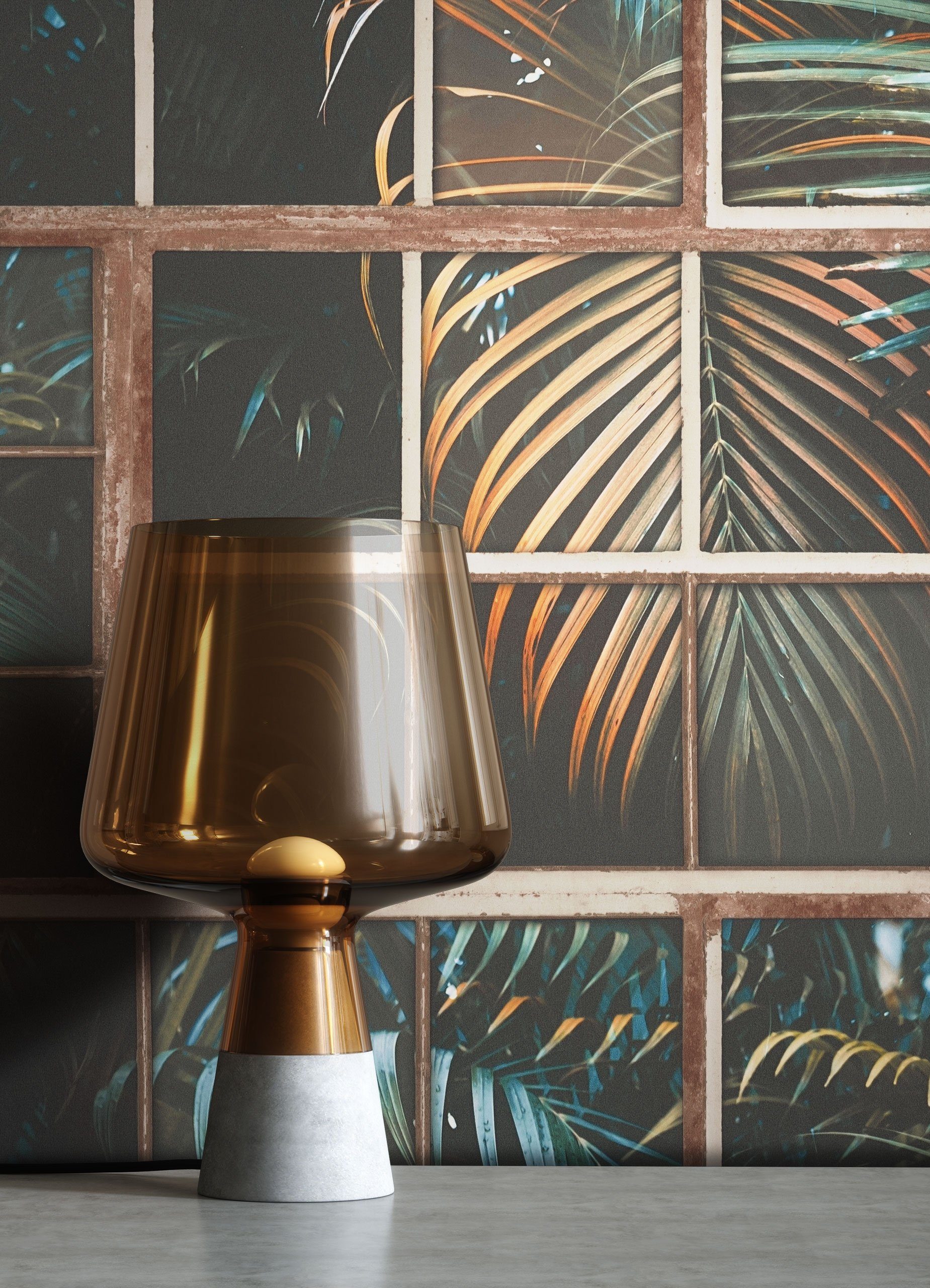 Newroom Vliestapete, Grün Tapete Blätter Floral günstig online kaufen