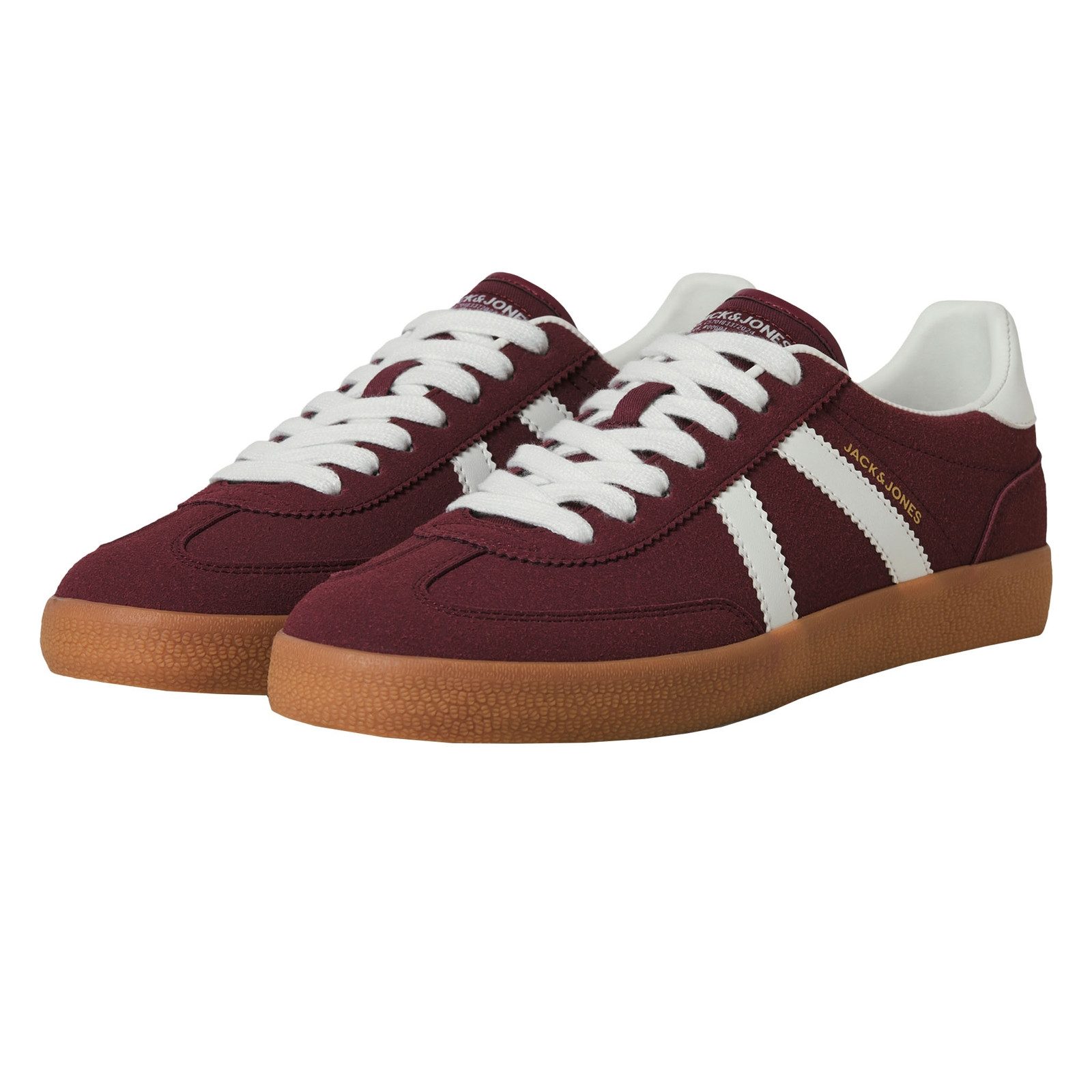 Jack & Jones JFWMAMBO SYN Suede Special Sneaker mit Markenschriftzug günstig online kaufen