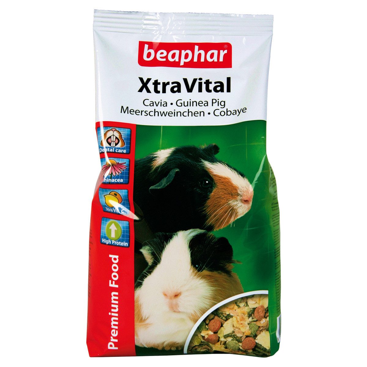 beaphar XtraVital Meerschweinchen Futter 1 kg, für: Kleintier