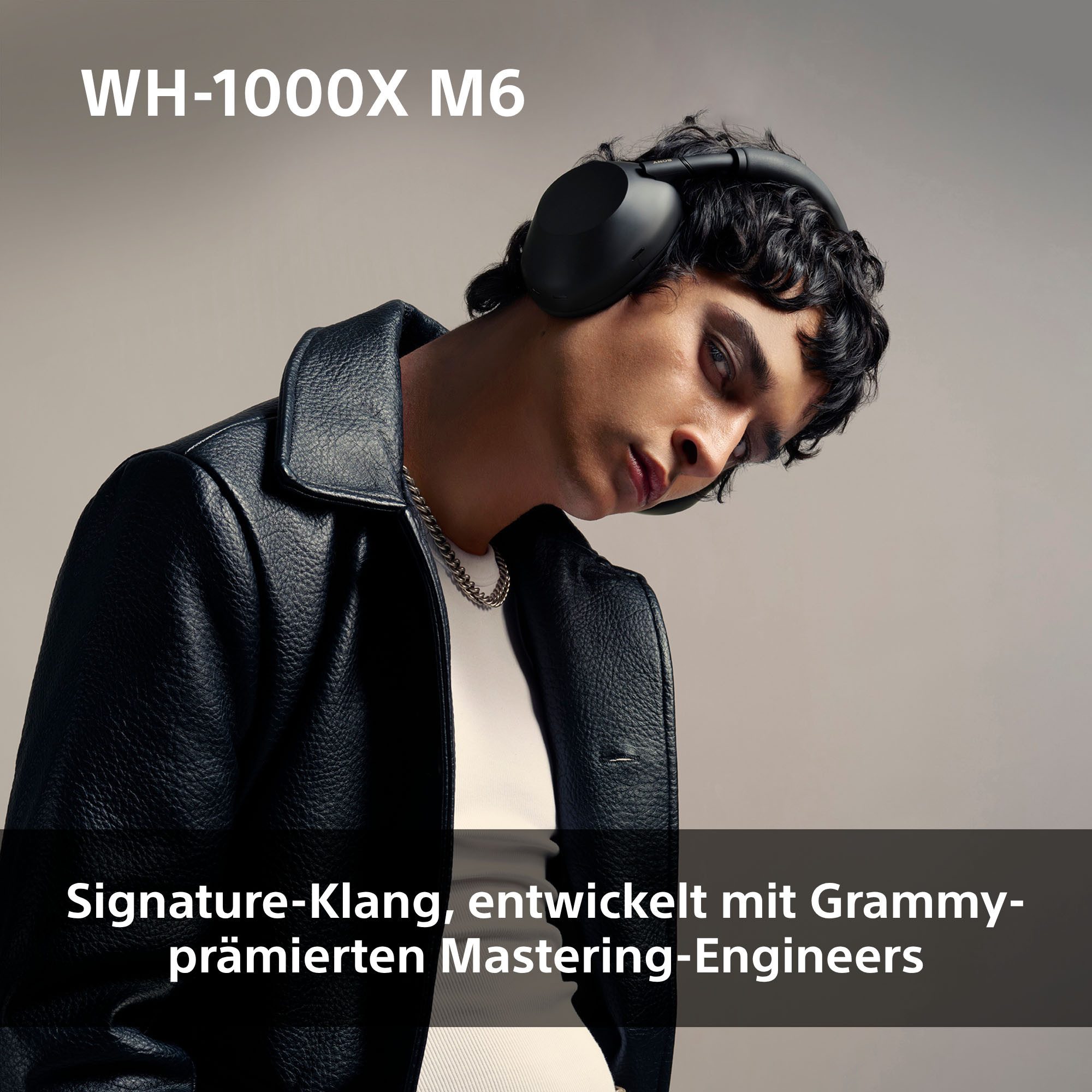 Sony WH-1000XM6 Premium Noise Cancelling Wireless Over-Ear-Kopfhörer (Freisprechfunktion, Multi-Point-Verbindung, Noise-Cancelling, Transparenzmodus, Wireless-A – Bild 5 von 5