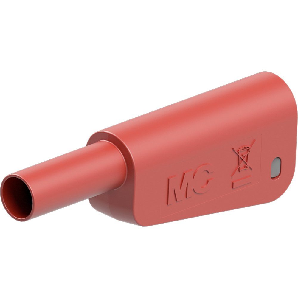 Stäubli SLM-4A-46 Sicherheits-Lamellenstecker Stecker Stift-Ø: 4 mm Ro Labor-Netzteil