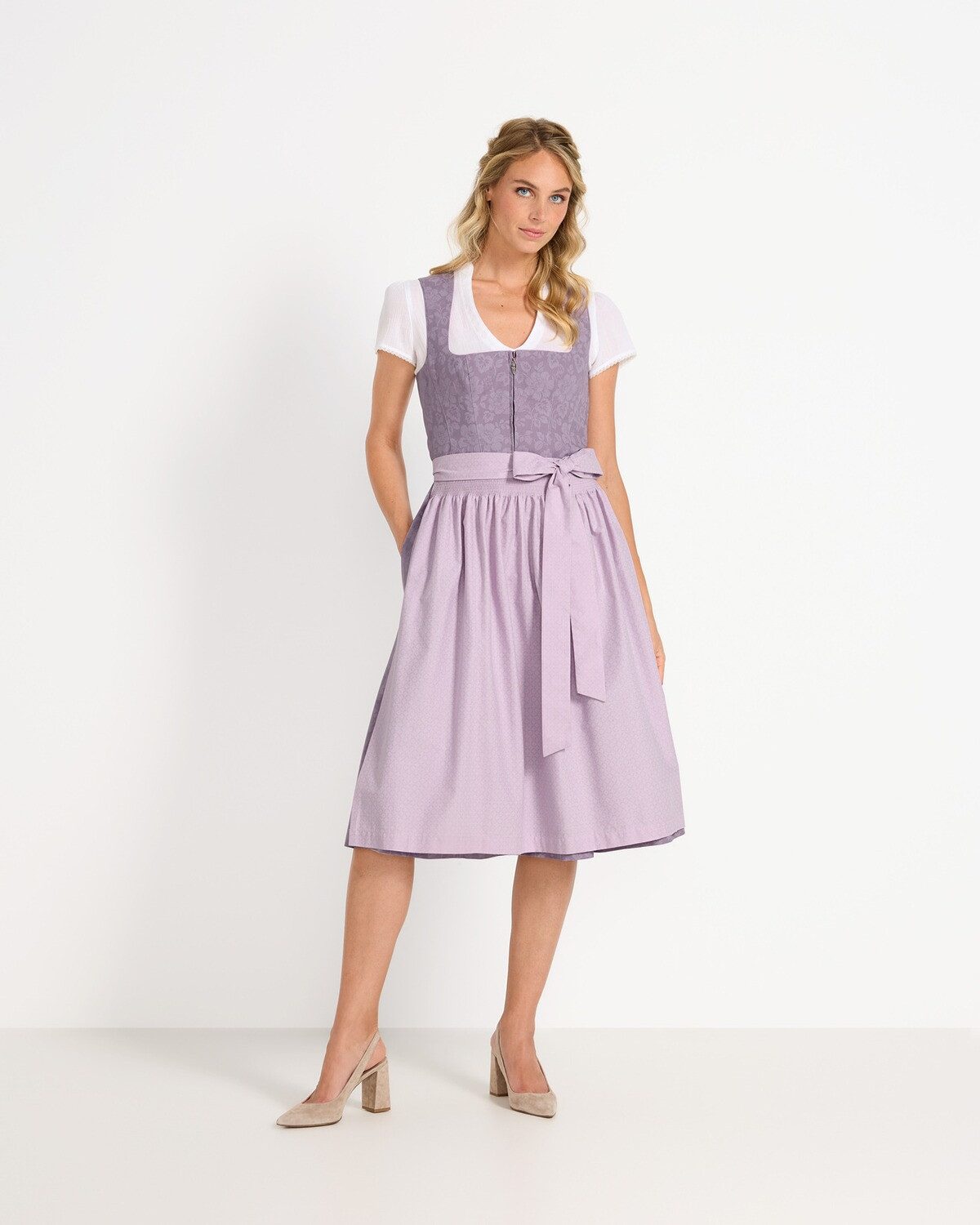 Country Line Dirndl Midi-Dirndl mit Reißverschluss – Bild 4 von 5