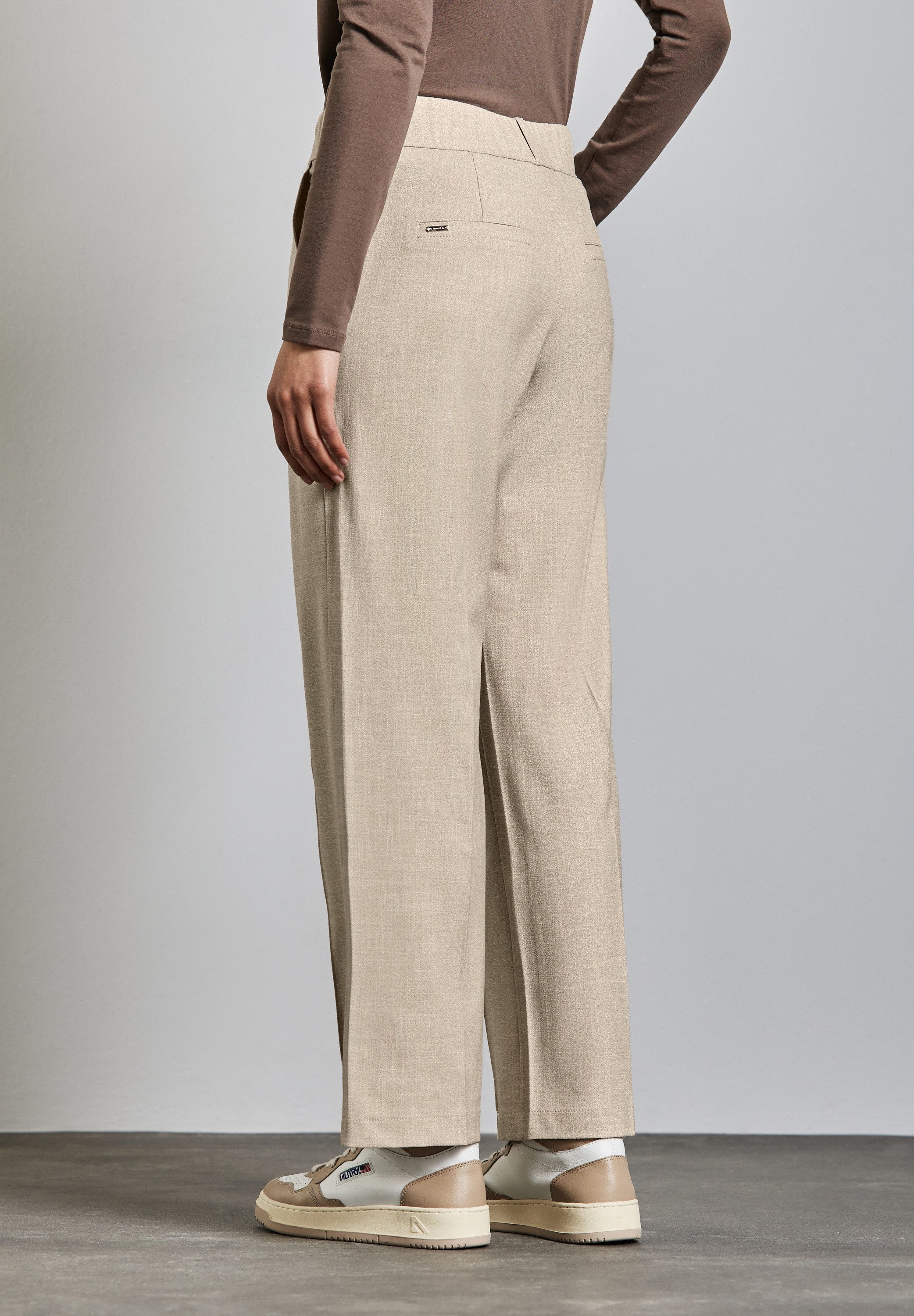 STREET ONE Stoffhose Sommerhose im Casual Fit und mit Stretch günstig online kaufen