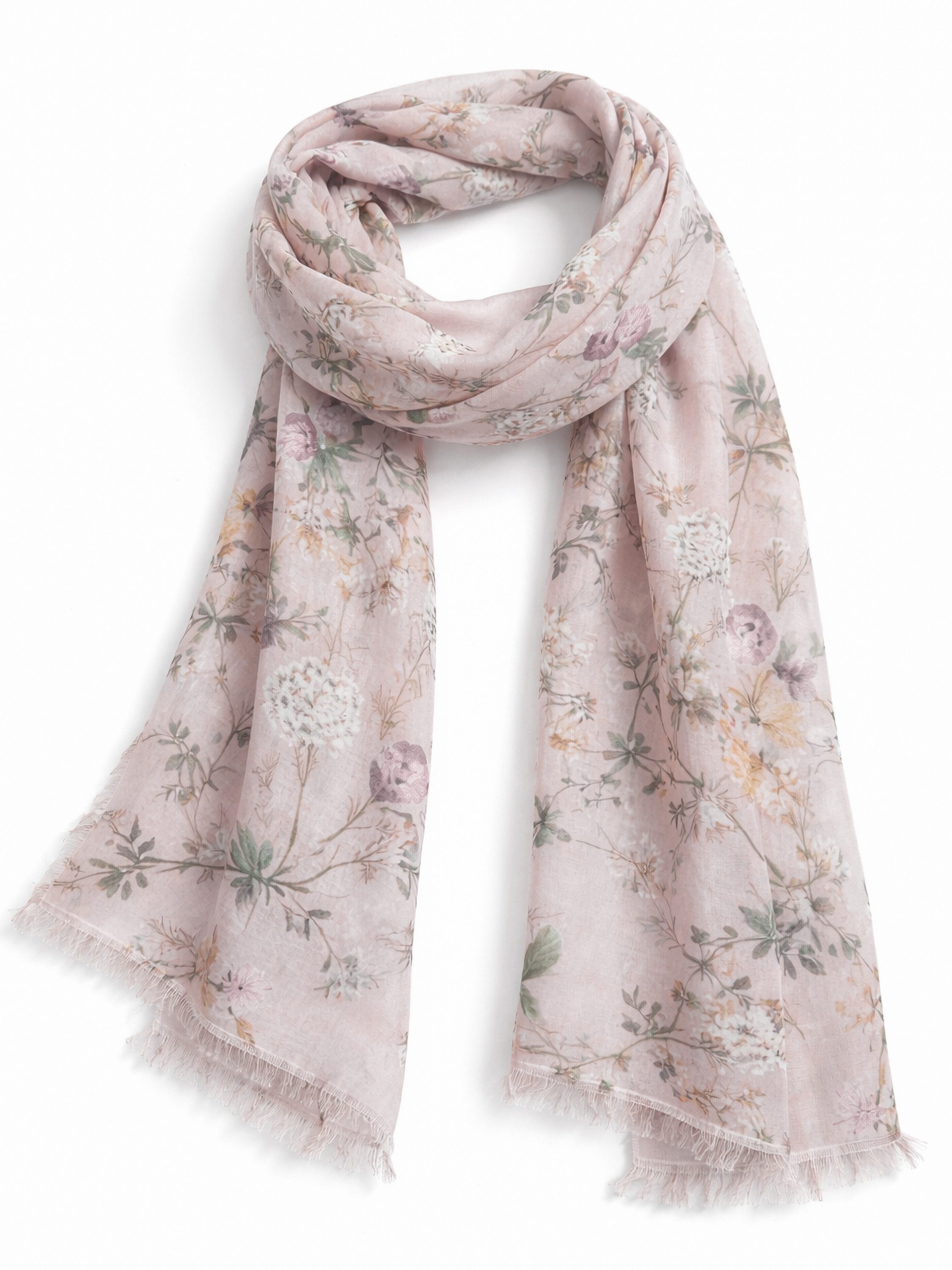 COLLEZIONE ALESSANDRO Modeschal Flora, (1-St), aus super-soft Viskose, mit Blumen Motiv