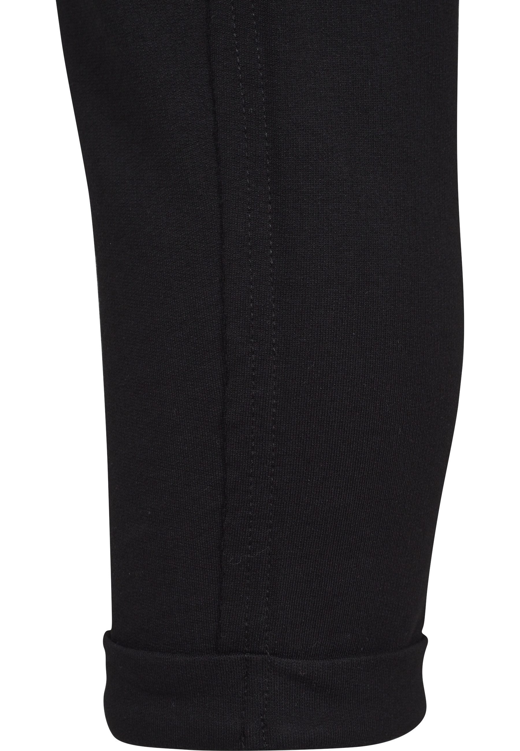 URBAN CLASSICS Stoffhose Urban Classics Damen Ladies Open Edge Terry Turn Up Pants (1-tlg)