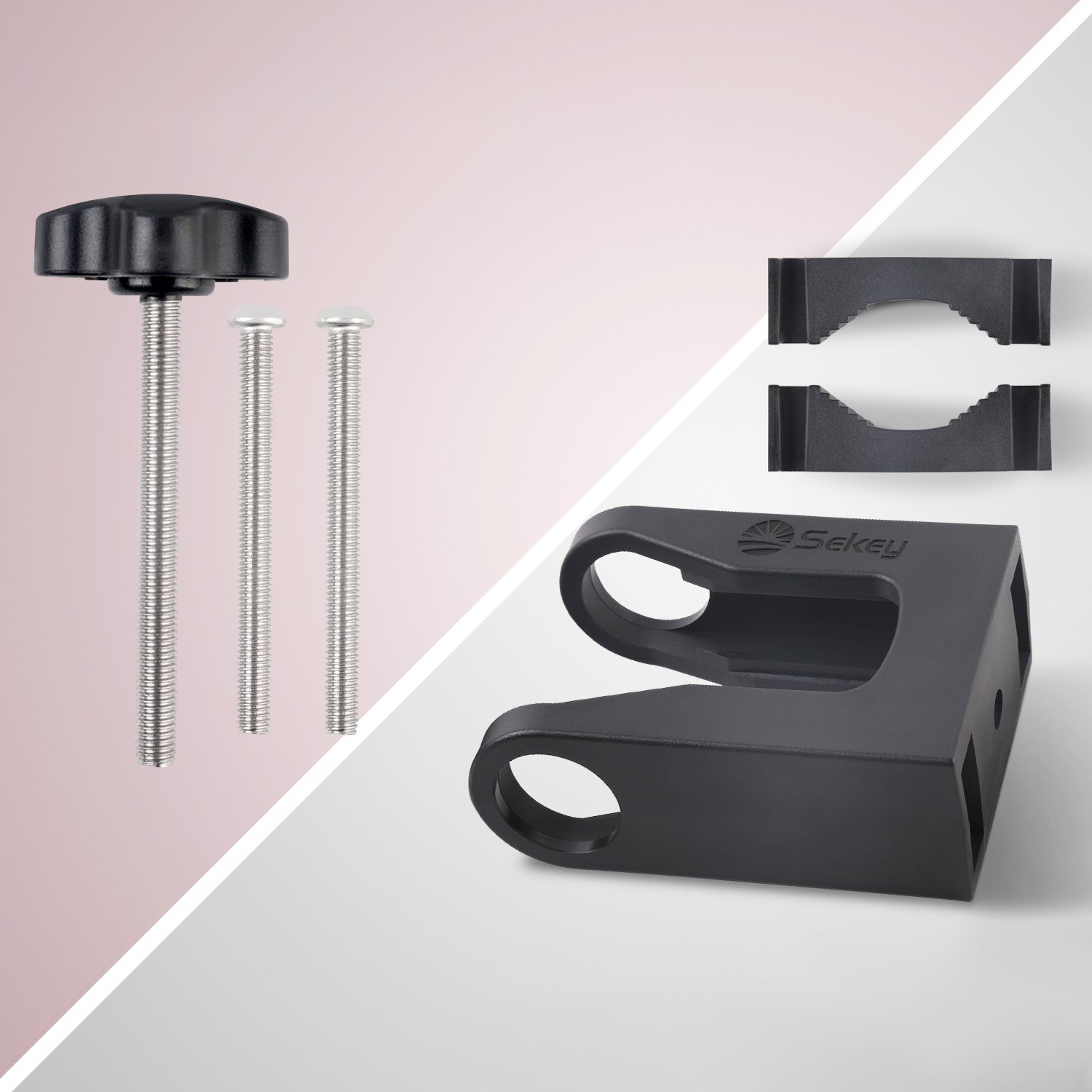 Sekey Balkonklammer Schirmhalter Sonnenschirmhalter Halterung für Sonnenschirme