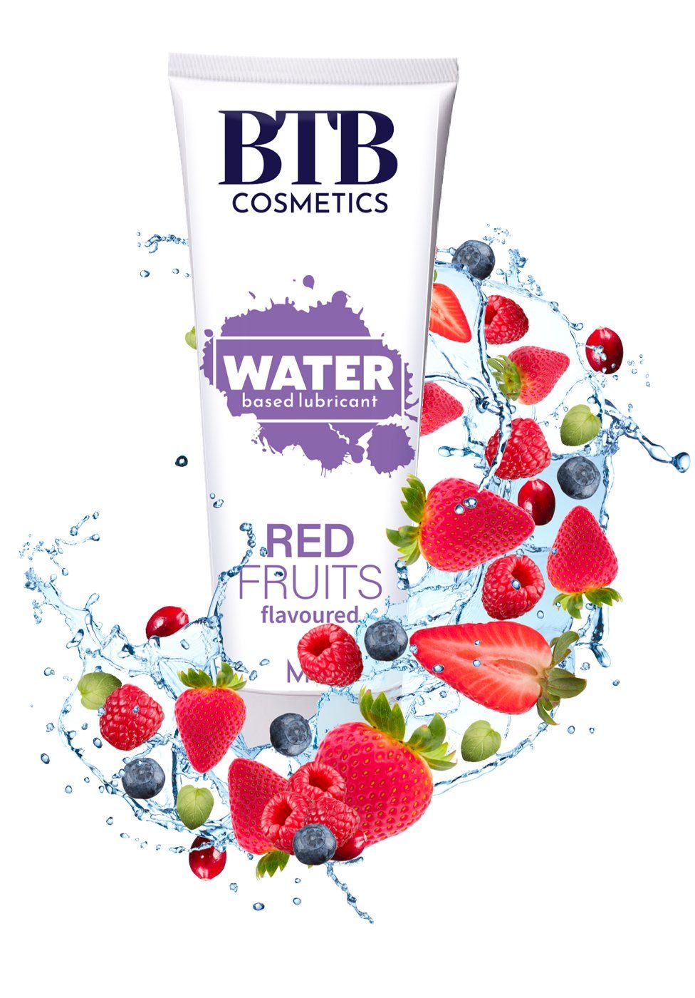 BTB Cosmetics Gleitgel Gleitgel auf Wasserbasis - Rote Früchte