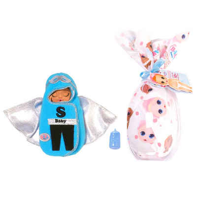 SIMBA Babypuppe Zapf BABY Born Surprise Serie 2 - Sammelpuppe - Puppe 1. Blaues Superb, BABY Born Surprise - Puppe 1. Blaues Superbaby