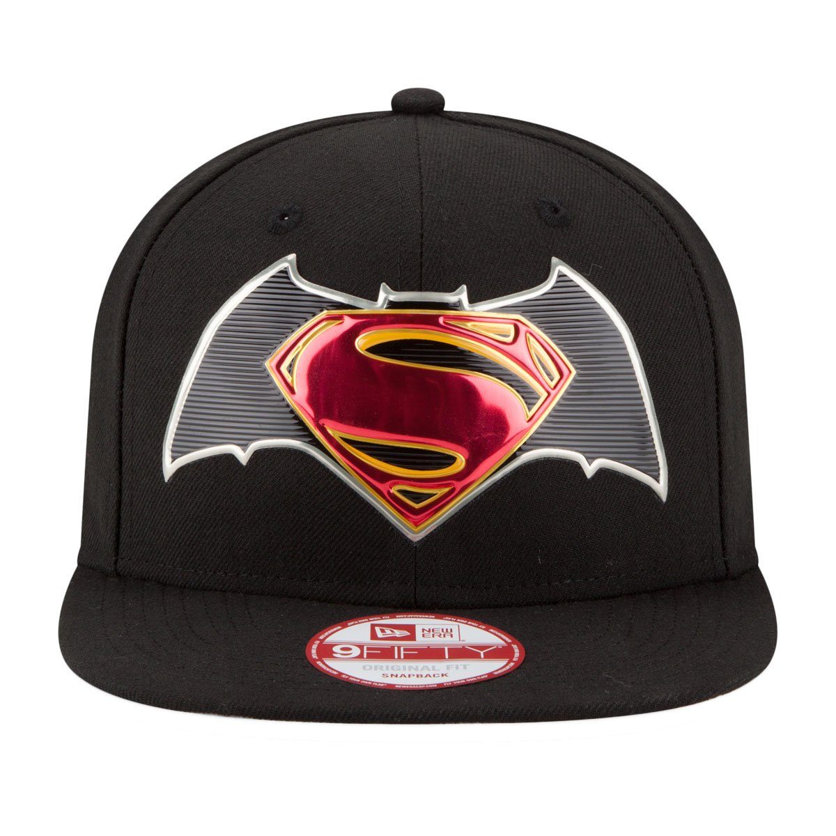 New Era Cap v 9Fifty Superman Batman Snapback