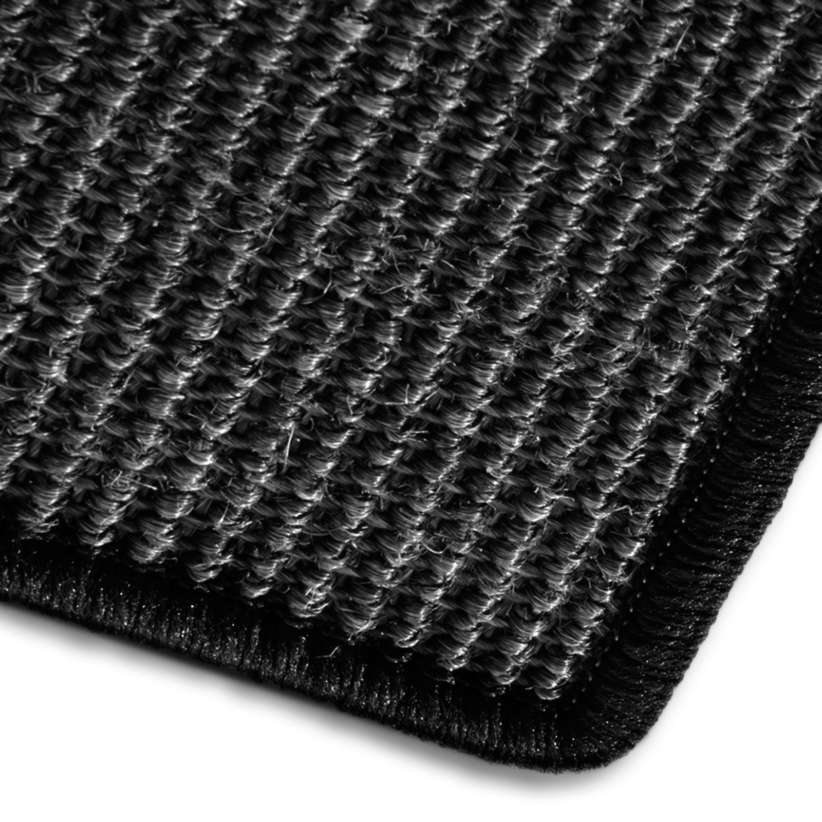 Sisalteppich Peru Schwarz, Teppichläufer, 6 für Größen, Karat, mm, Nutzung verschiedene Fußbodenheizungen Eckig, Höhe: Geeignet mit Eckig