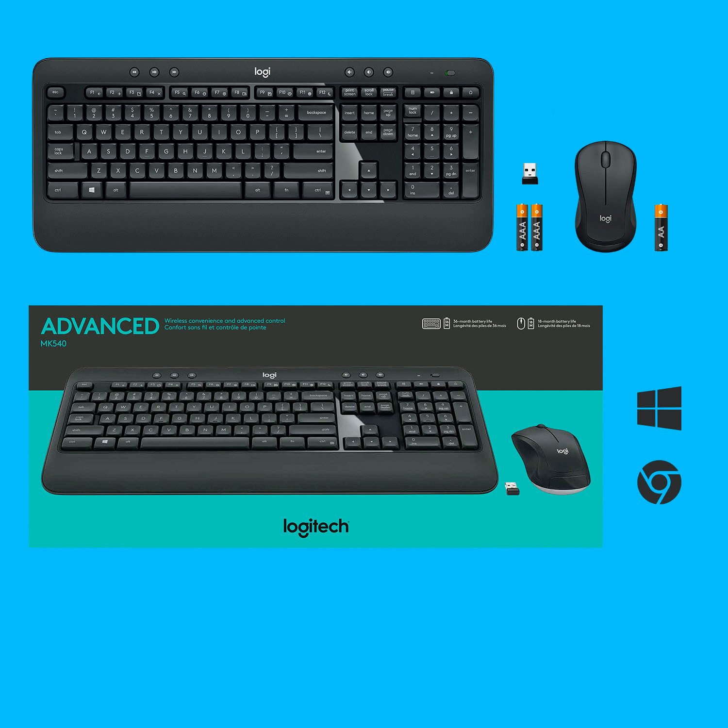 Logitech 920-008685 Tastatur