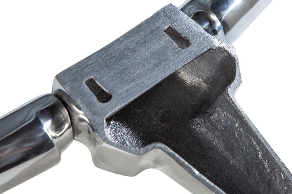 riess-ambiente Wanddekoobjekt BULL 75cm silber, Metall · Stierkopf · Modern Design · Wohnzimmer · Schlafzimmer