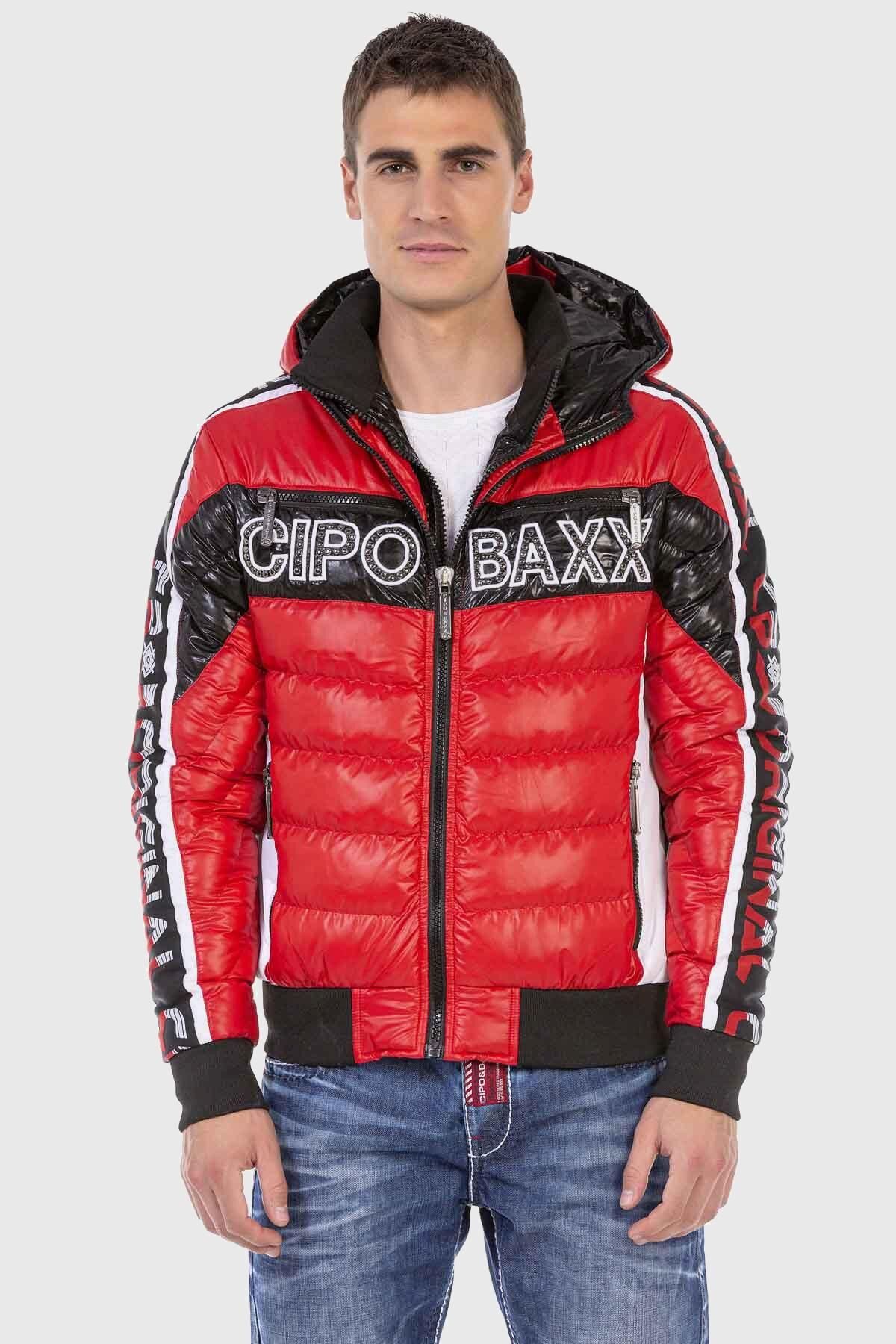 Cipo & Baxx Winterjacke Jacke mit modischer Steppung günstig online kaufen