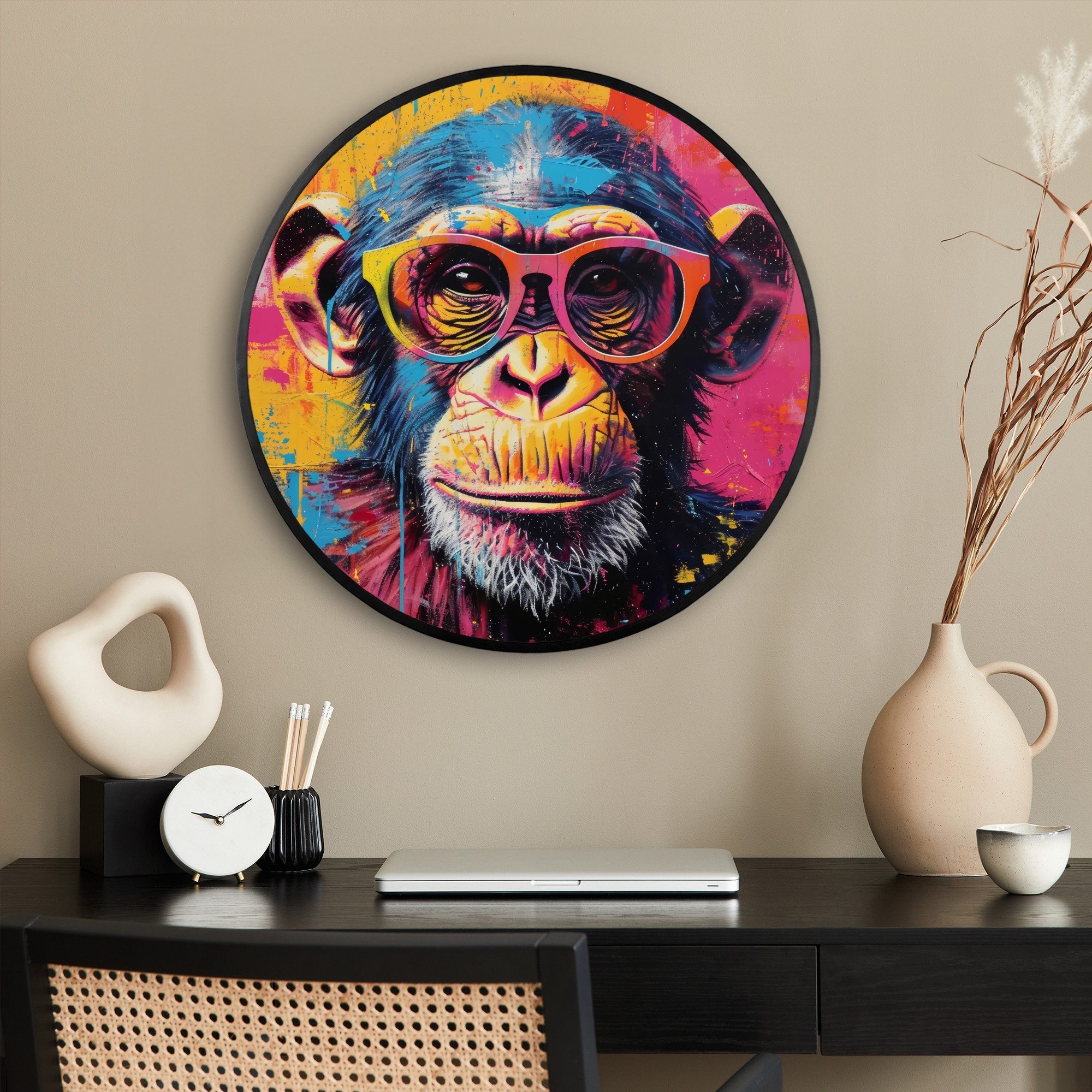 MuchoWow Poster Rund - Graffiti - günstig online kaufen