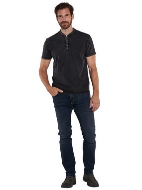 Engbers T-Shirt Henley-Shirt uni