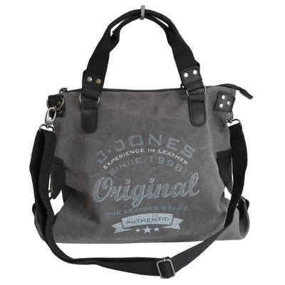 Jennifer Jones Handtasche Jennifer Jones - Canvas Damen Umhängetasche Handtasche Schultertasche
