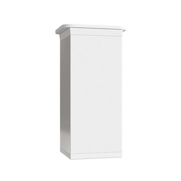 sossai® Möbelfuß Design-Möbelfüße, 4er & 8er Set, höhenverstellbar MFV1, Farbe: Weiß, (4-St), Farbe: Weiß
