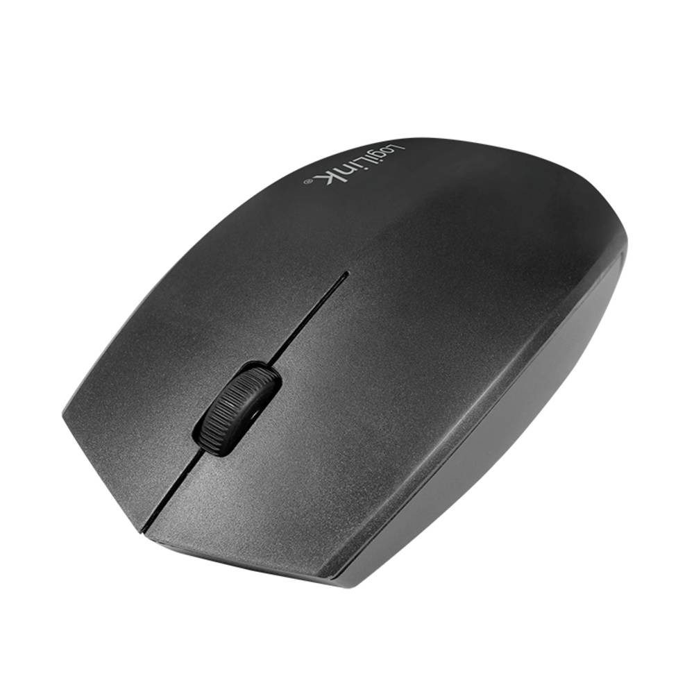 LogiLink Ergonomische Funk & Bluetooth Maus, 2.4 GHz, 1200 dpi ID0191 Mäuse