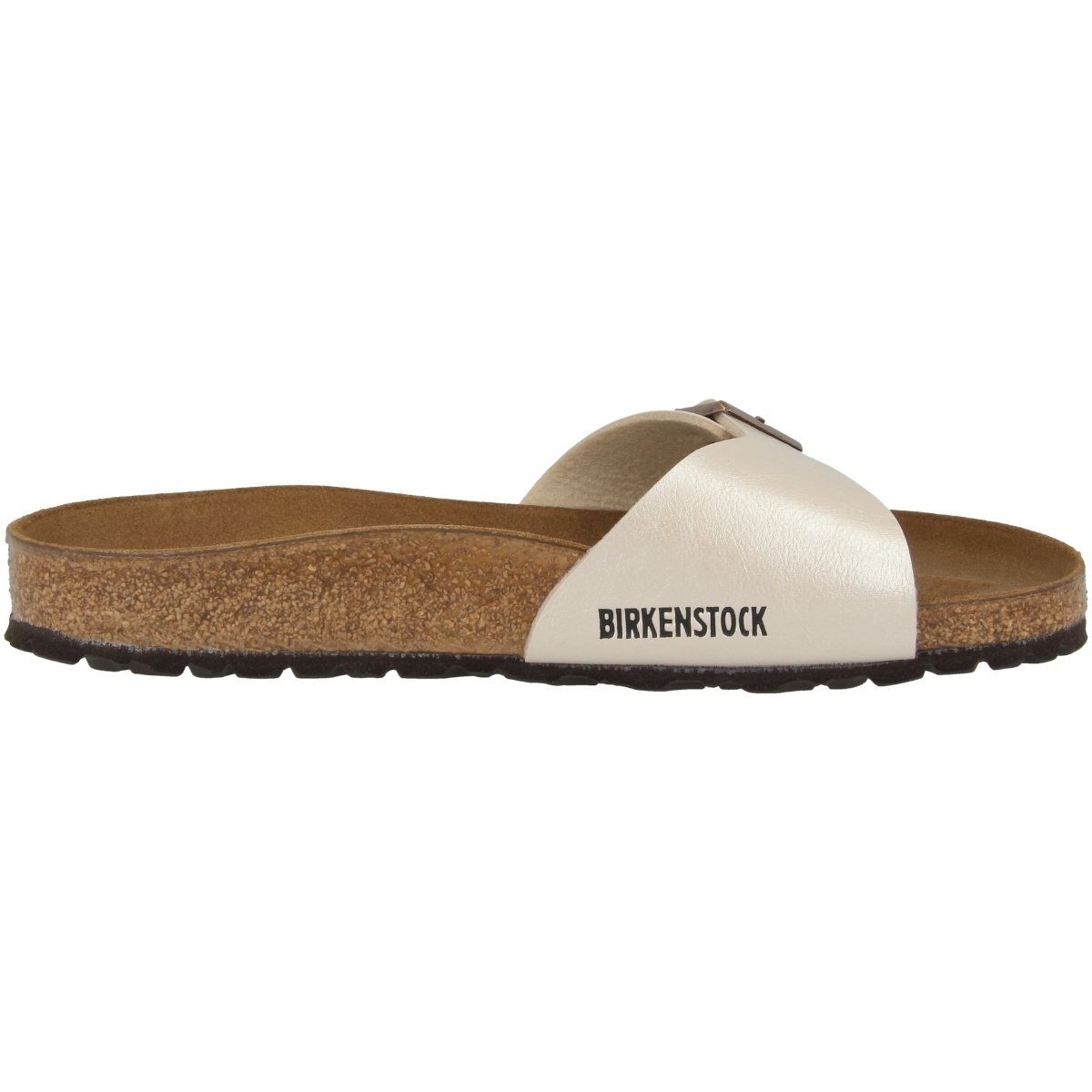 Birkenstock Madrid Birko-Flor Graceful schmal Damen Pantolette Hausschuhe, Sandaletten, Mules, Pantoffeln, Slipper